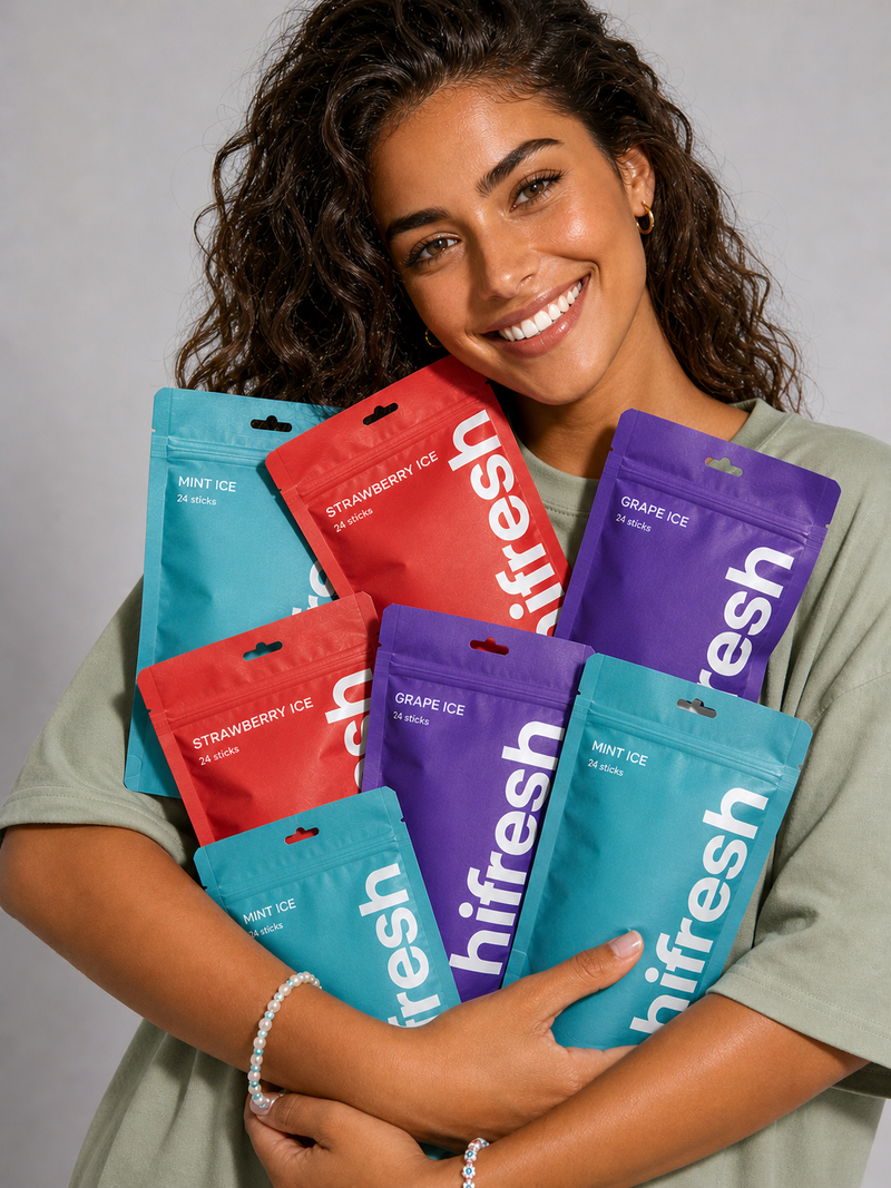 Brush, Floss, Refresh,
